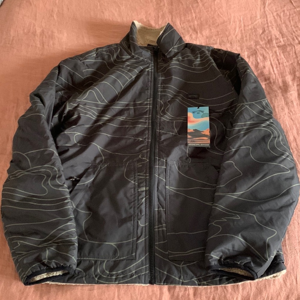 Billabong Adventure Division reversible fleece jacket
